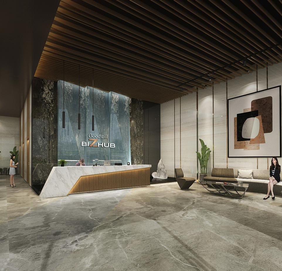 BizHub lobby - Goodwill Developers