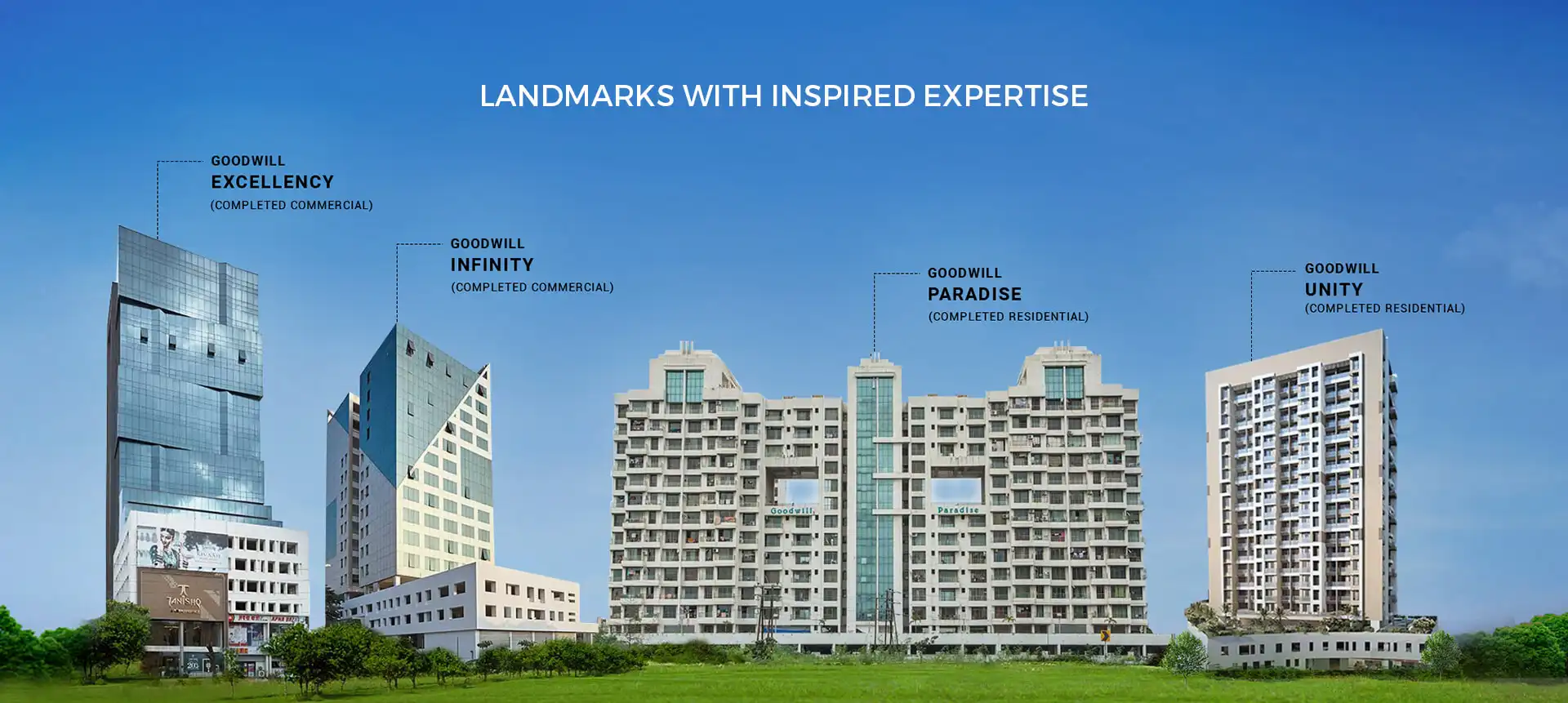 Goodwill Developers Completed Projects